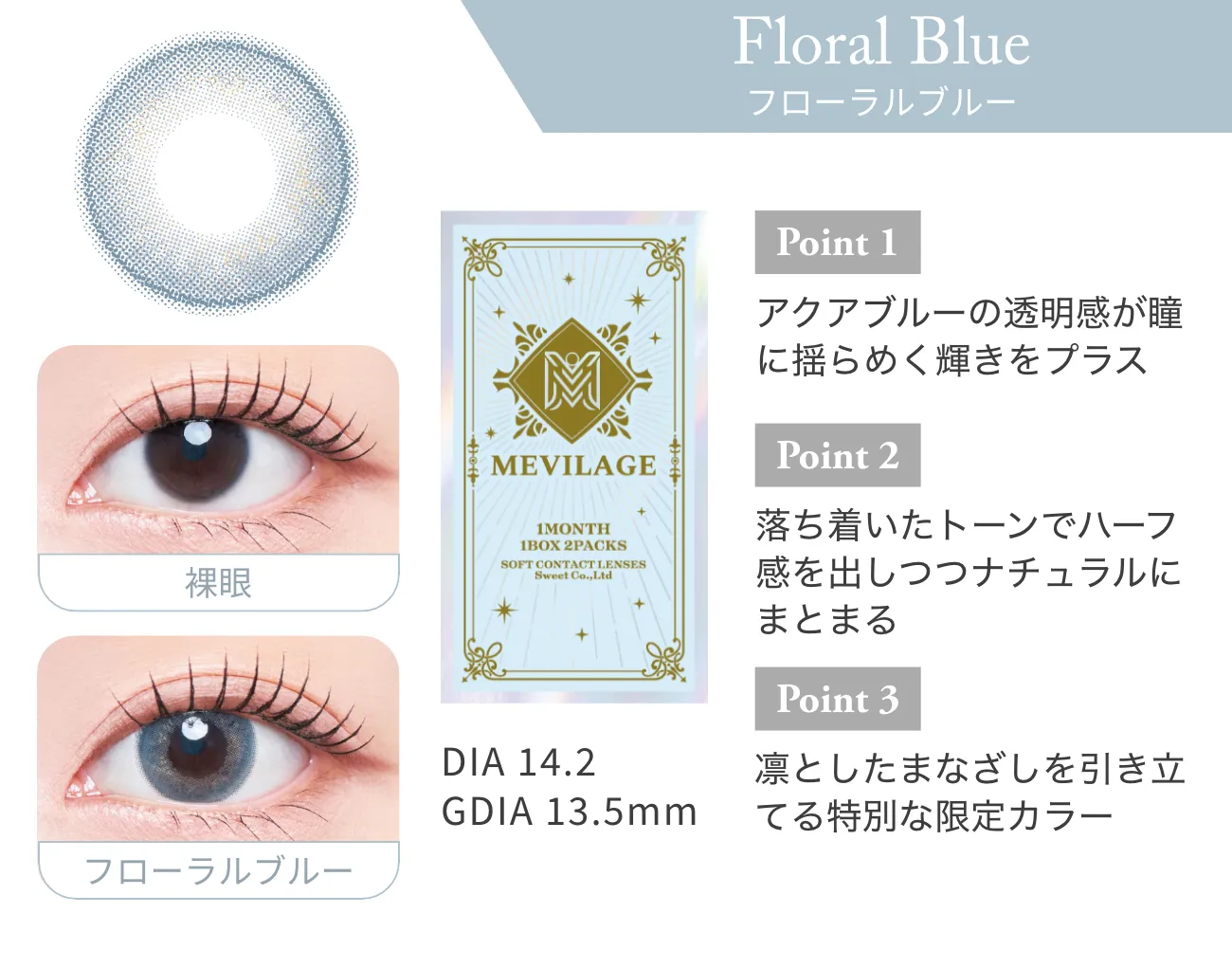 フローラルブルー 詳細