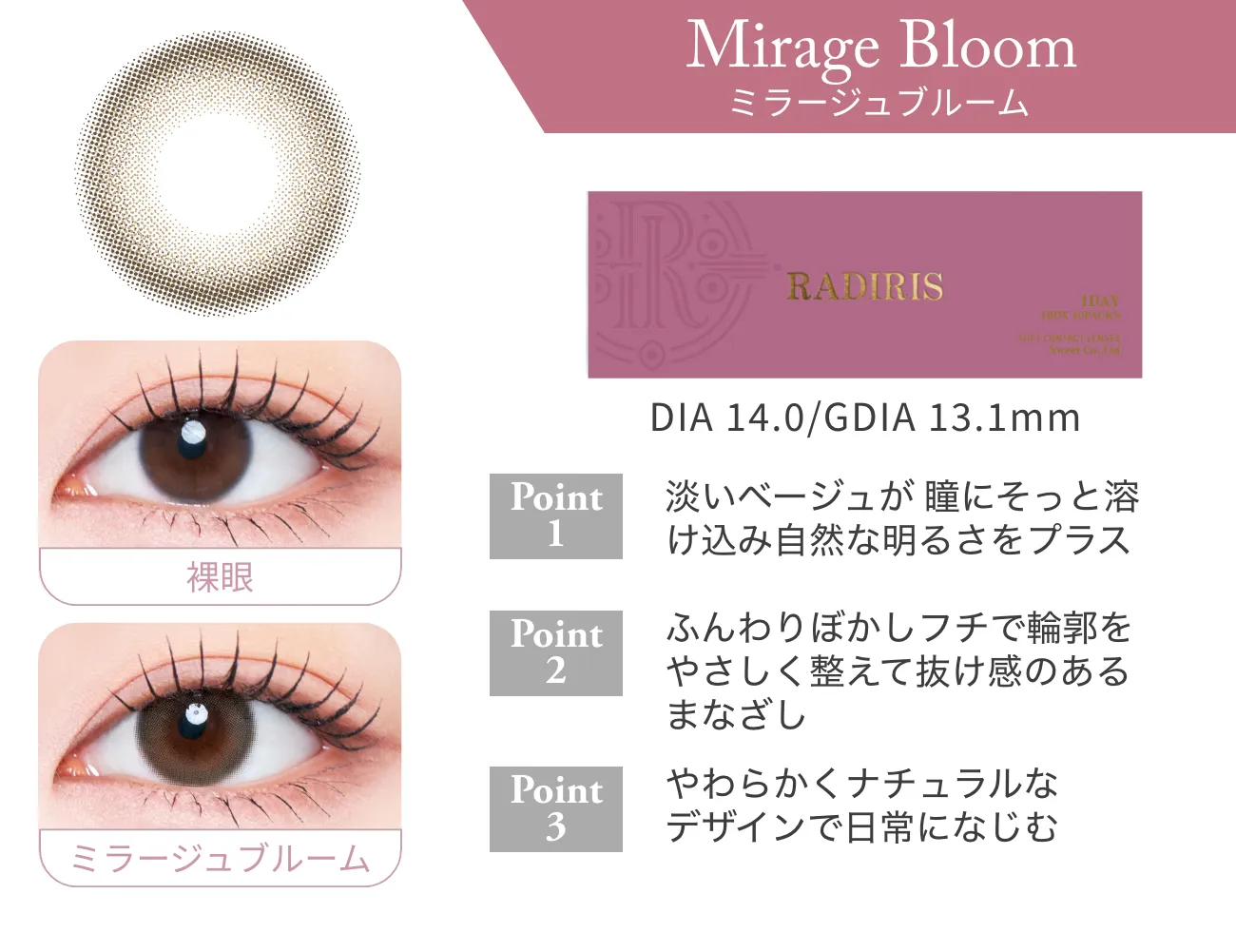 ミラージュブルーム 詳細